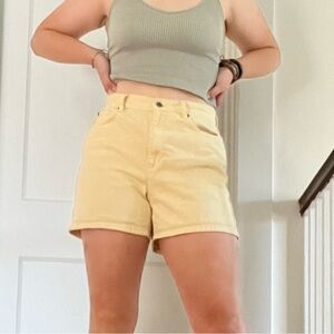 Liz Clairborne Yellow shorts